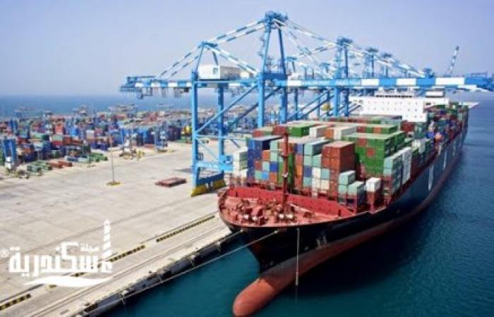 ميناء الإسكندرية يتصدر الموانئ الأكثر تصديرا للسلع المصرية بمليارى دولار مارس الماضى