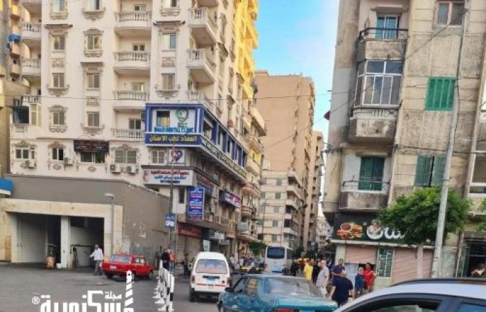 كورنيش الإسكندرية مراقب بالرادار وحواجز لمنع السير عكس الاتجاه بعد تزايد الحوادث