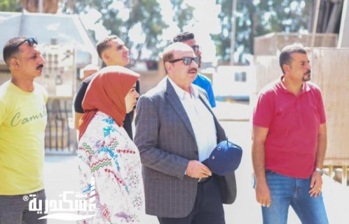 استعدادًا للشتاء.. "رئيس صرف صحي الإسكندرية" يتفقد محطتي السيوف و11 شرق