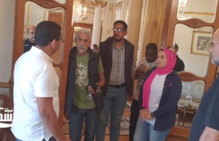 وفد الإتحاد الأفريقى يعاين ستاد الإسكندرية ضمن الاستعدادات لإستقبال بطولة إفريقيا للشباب