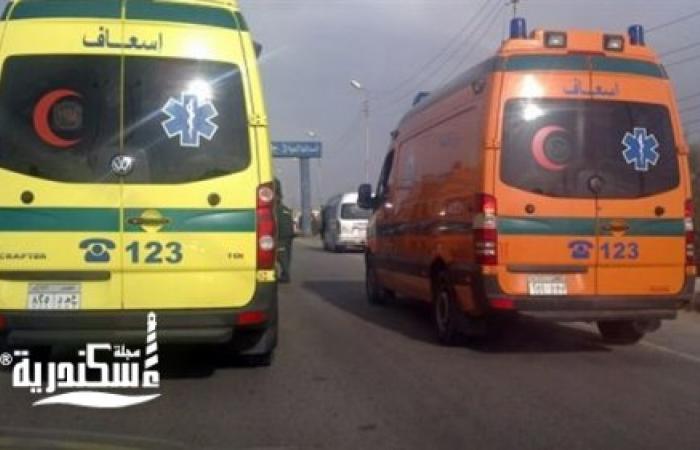 مصرع طفل سقط من الدور الثامن فى العجمى
