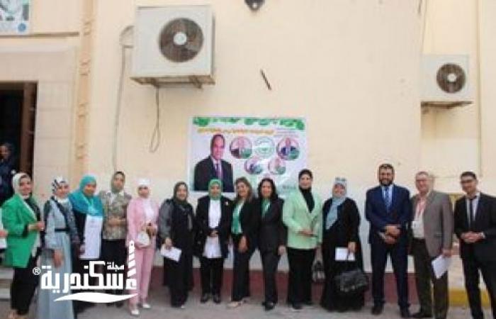 مبادرة "خضّرها واحميها " بإدارة المنتزه أول بحضور  مدير مديرية التربية والتعليم بالإسكندرية