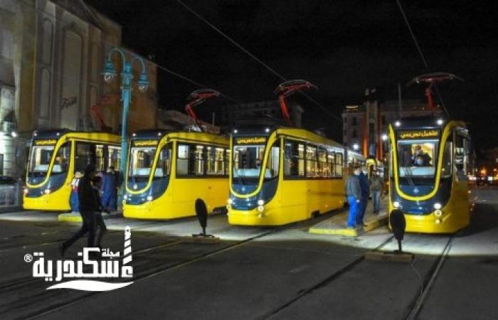 بتكلفته 15 مليون دولار....ترام الإسكندرية.. بسرعة 60 كم فى الساعة ويستوعب 400 ألف راكب