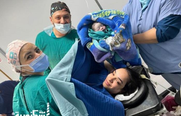 "مريم المعجزة" .. مولودة ترى النور بعد 3 أشهر من استئصال ورم ضخم في رحم أمها