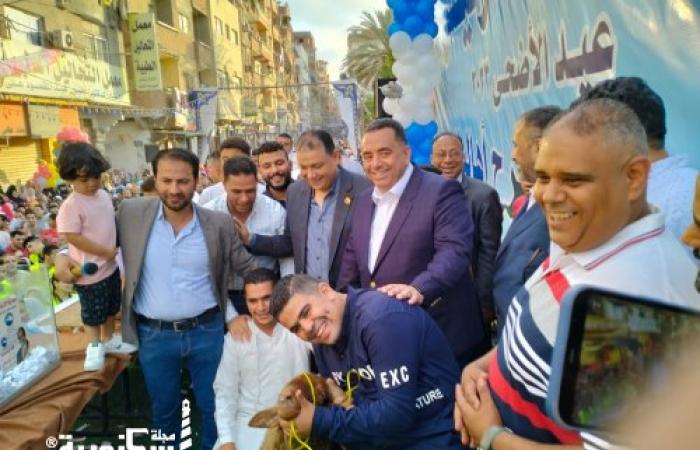أكبر ساحة لصلاة عيد الأضحى المبارك بمنطقة خورشيد فى الإسكندرية