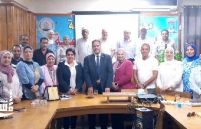 اجتماع مجلس الاعلام الريفى الرابع بمديرية الزراعة  بالاسكندرية