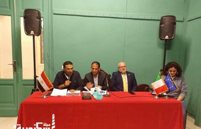 في حضرة القصيدة تعزف الكلمات بالقنصلية الإيطالية بالإسكندرية