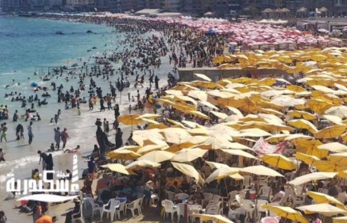 السياحة والمصايف بالإسكندرية.... رفع الرايات الحمراء غربا والرايات الصفراء والخضراء شرقا