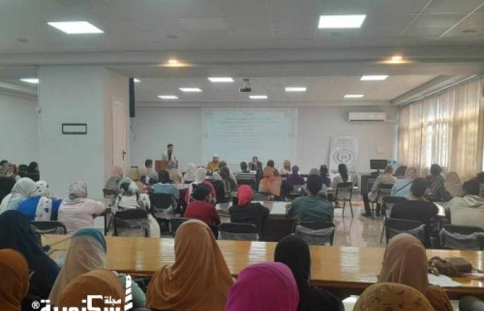 النيل للاعلام بالاسكندرية يناقش "انجازات جامعة الاسكندرية وتفعيل مشاركة الشباب " بكلية التربية