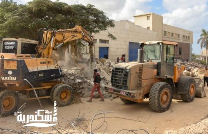 حي العامرية أول....حملات مكبرة لإزالة التعديات على الأراضى الزراعية