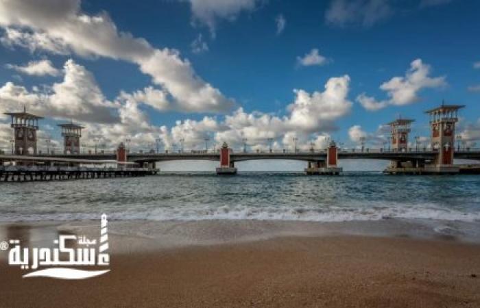 شاطيء استانلى كأنه لوحة فنية مرسومة عدسة الفنان | عبدو علام