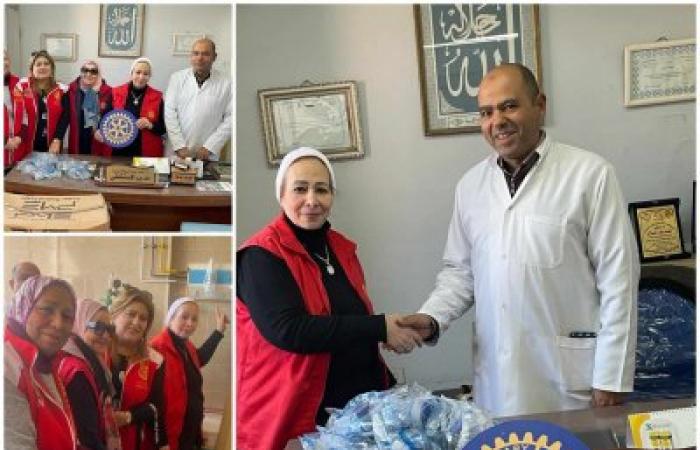 نادى سانستيفانو يزور مستشفى فوزى لتلبية إحتياجاتها