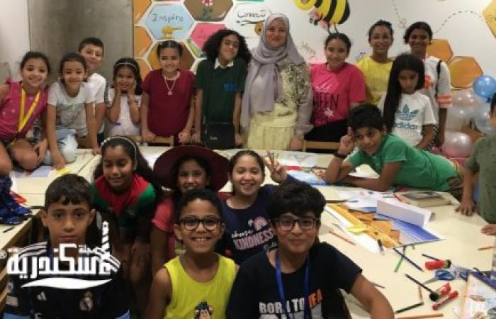 ورشة رحلة من القاهرة لباريس بمكتبة الإسكندرية للدكتورة "فتحية الفرارجى"