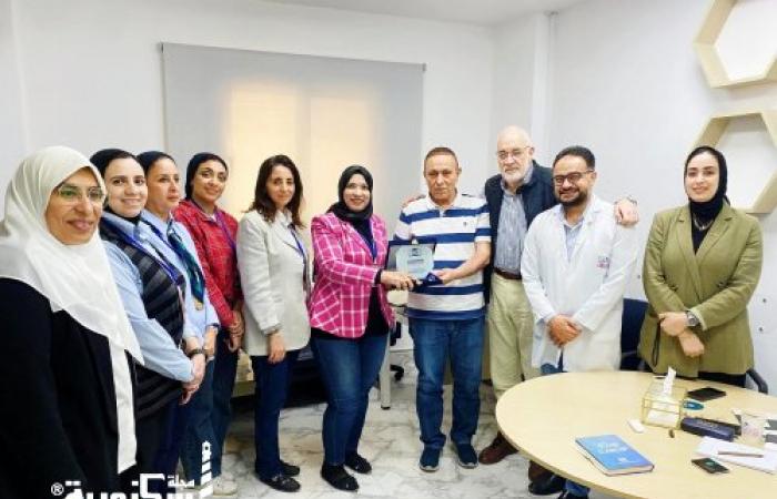 مدير المركز الافريقى تزور مستشفي نيل الأمل