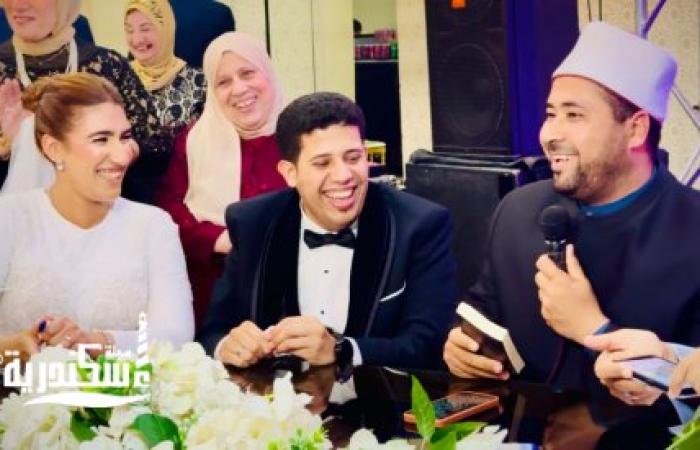 أسرة مجلة "إسكندرية" تهنئ المدير التنفيذي عبدالرحمن صبري بعقد قرانه