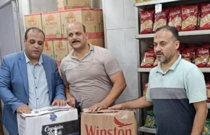 حملة تموينية في الإسكندرية تضبط سلعًا مهربة ومنتهية الصلاحية