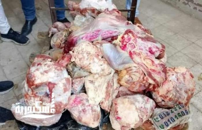 حملات تموينية مكثفة بالإسكندرية تضبط لحومًا فاسدة وكميات من الدقيق غير الصالح للاستخدام