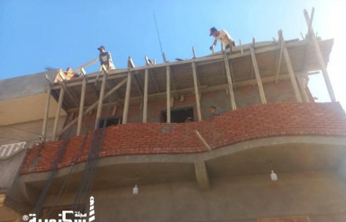 مواصلة حملات إزالة أعمال البناء المخالف بنطاق حي العامرية أول
