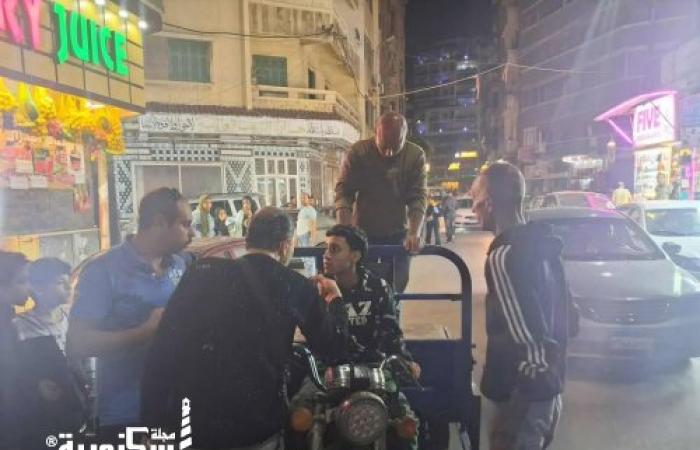 حي وسط..حملة مسائية مكبرة لرفع الإشغالات والتعديات بشارع لاجتيه تسفر عن التحفظ على 1 تروسيكل6 ستاند كبير و65 اشغال متنوع
