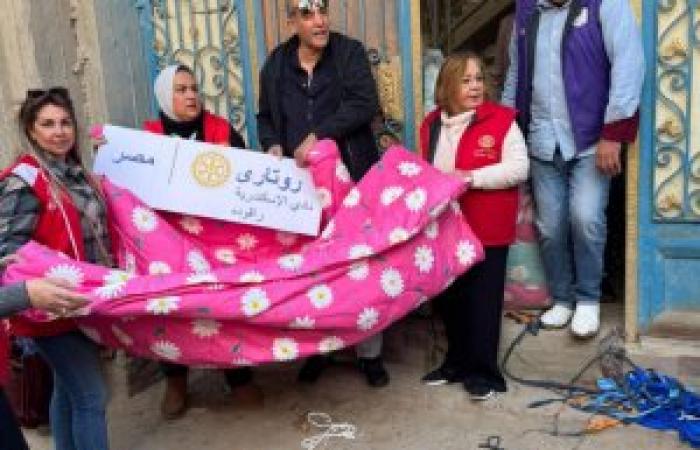 حملة «طفل ينام دفيان» تنطلق مطلع 2026 بدعم الروتاري لخدمة الفئات الأكثر احتياجًا بالإسكندرية