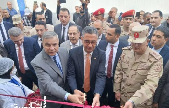 وزير التموين و التجارة الداخلية و محافظ الاسكندرية يفتتحان معرض أهلا رمضان بمحطة مصر