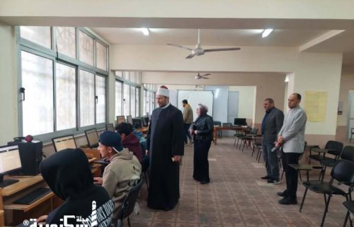 رئيس منطقة الإسكندرية الأزهرية يتابع تنفيذ اختبارات المنصة اليابانية (TOFAS) لطلاب المرحلة الثانوية
