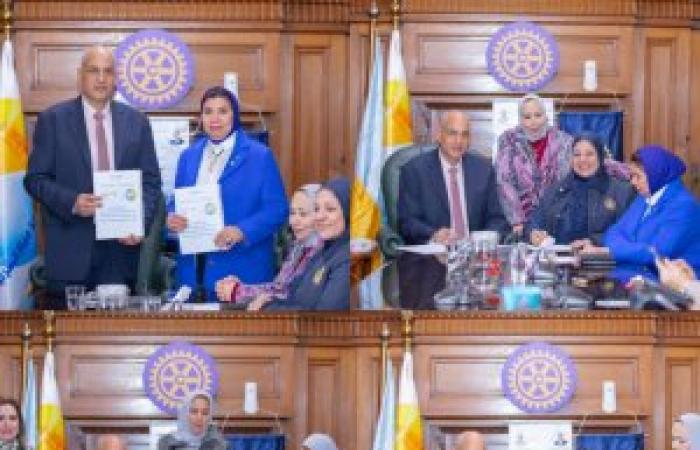 لجنة مياة المنطقة الروتارية تتألق بكلاستر راقودة