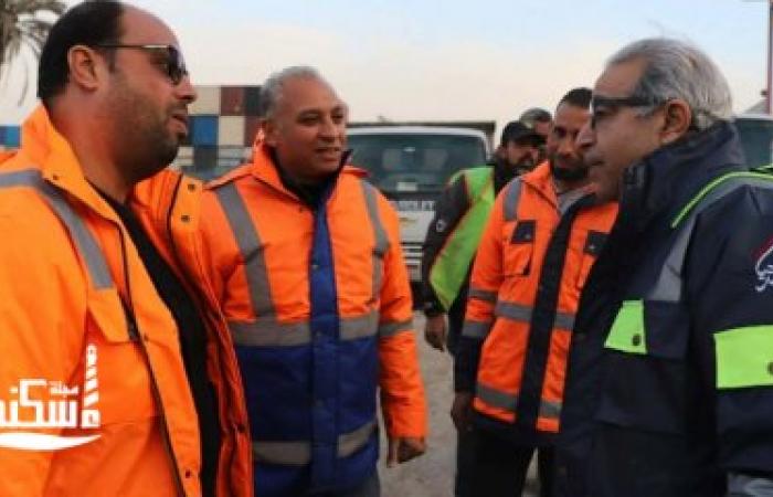 صرف الإسكندرية يُنهي أزمة خط "توشكى" بالعامرية ويُعيده للخدمة