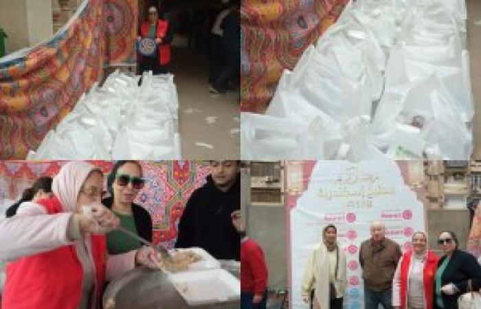 روح الخير في رمضان.. لجنة RCC بالروتاري تشارك في إعداد وجبات إفطار للصائمين وتدعم الأسر الأولى بالرعاية بالإسكندرية