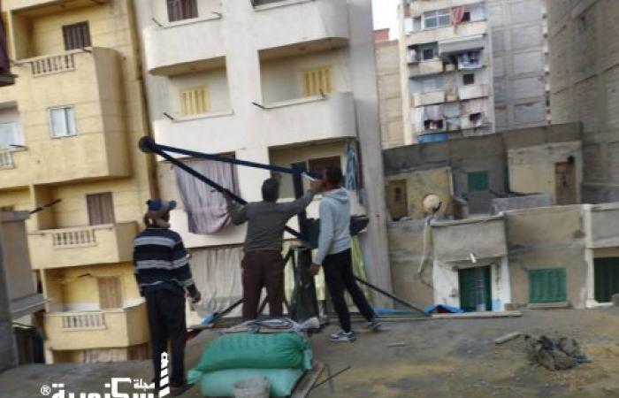 حي شرق الإسكندرية يضرب بيد من حديد.. إيقاف 3 حالات بناء مخالف بـ "باكوس ولوران"