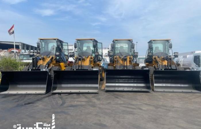 نهضة مصر تعزز قدراتها التشغيلية بالإسكندرية بـ4 لوادر عملاقة لرفع كفاءة منظومة النظافة