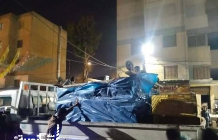 حي العامرية أول تواصل الحملات مسائية لمتابعة الإلتزام بتطبيق مواعيد الغلق الجديدة للمحال العامة بنطاق الحي