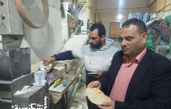 تموين الاسكندرية .....تحرير مخالفات لتصرف في 204 شيكارة دقيق مدعم وملاحقة "المبيعات الوهمية" بالمخابز