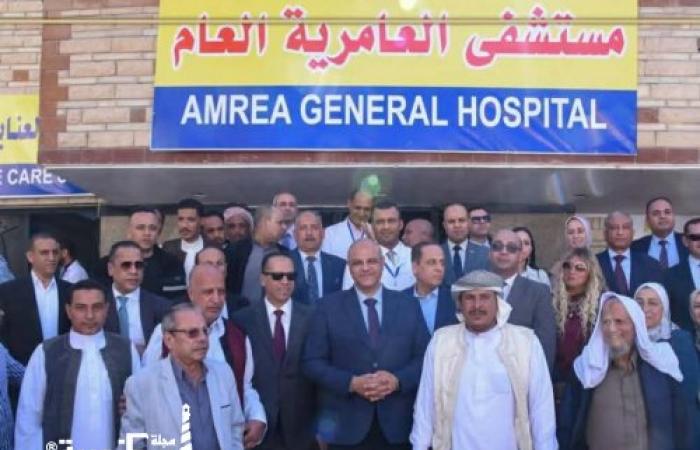 محافظ الاسكندريه يفتتح مشروع تتطوير ورفع كفاءه مستشفى العامرية بالتعاون مع قطاع البترول