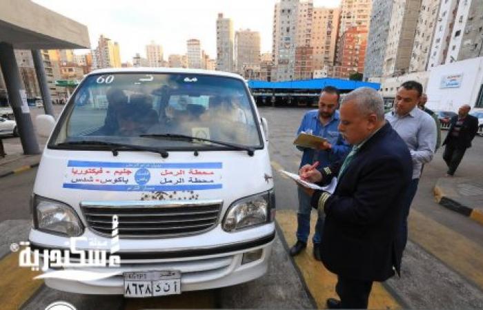 جولة ميدانية منذ الخامسة صباحًا.. متابعة انتظام النقل البديل بالإسكندرية