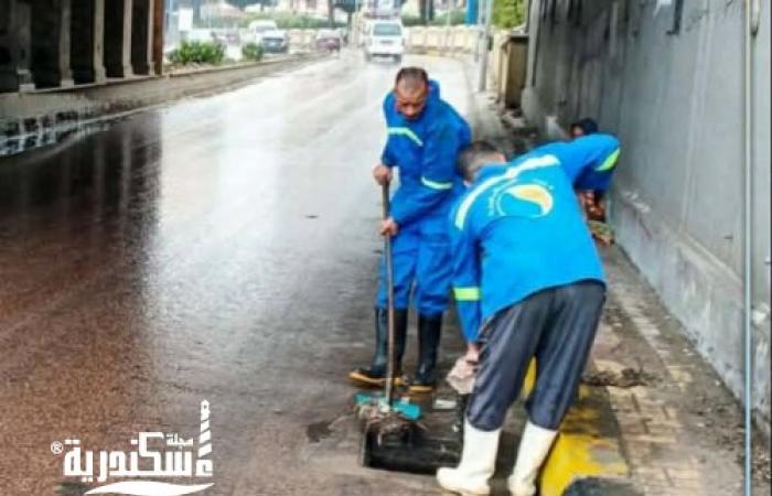 طوارئ في الإسكندرية.. المحافظ يوجه بالتواجد الميداني تزامناً مع توقعات الأمطار الغزيرة