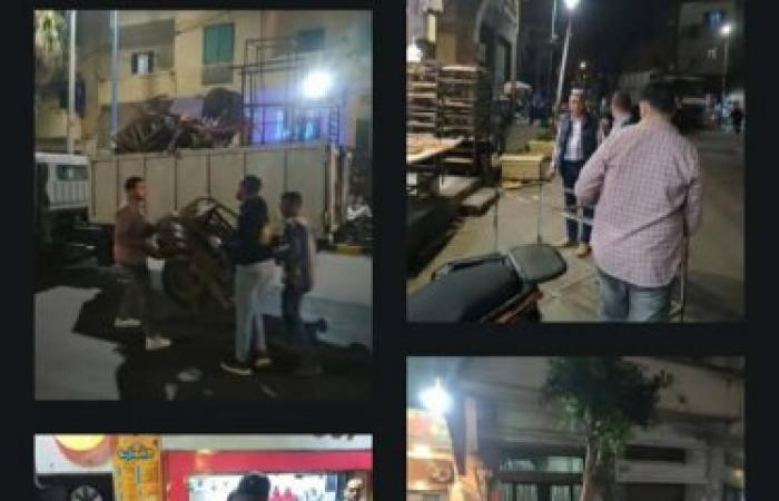 بتكليفات من محافظ الإسكندرية.. حملة مسائية مكبرة لإزالة الإشغالات بحي الجمرك