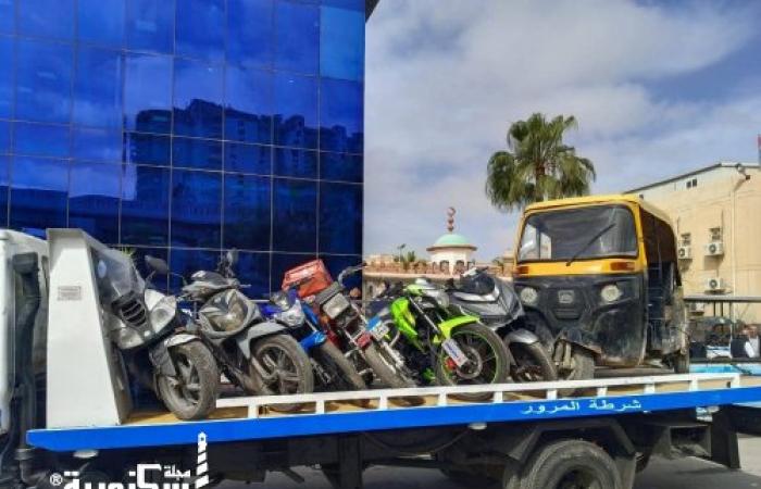 مرور الإسكندرية يُكثف حملاته لضبط الشارع وتحرير مخالفات متنوعة بالمحاور الرئيسية