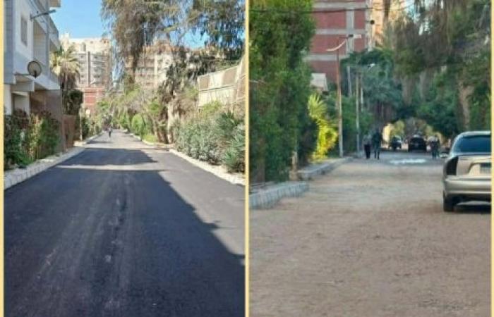 محافظ الإسكندرية يوجه بالإسراع في رصف الطرق وترميم الأسفلت بـ 5 أحياء