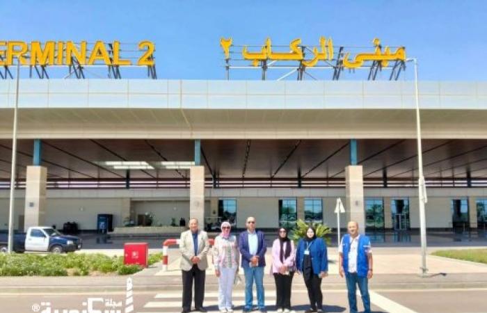 وكيل وزارة الصحة بالإسكندرية  يتفقد الحجر الصحي بمطار الإسكندرية الدولي ويتابع جاهزية استقبال الحجاج والوفود الدولية