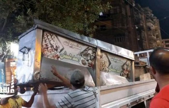 غلق وتشميع 3 مقاهٍي ورفع 700 حالة إشغال و160 حالة هالك وإزالة 15 سقيفة خلال حملة مكبرة بحي وسط