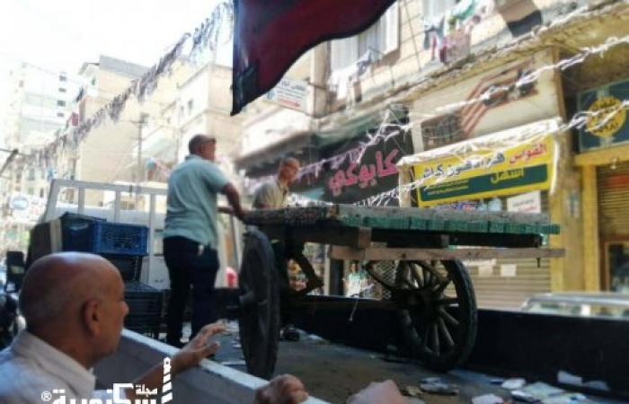 حملة مكبرة لـ «حي وسط» تطهر شوارع محطة الرمل ولاجيتيه من الإشغالات والتحفظ على 110 حالات