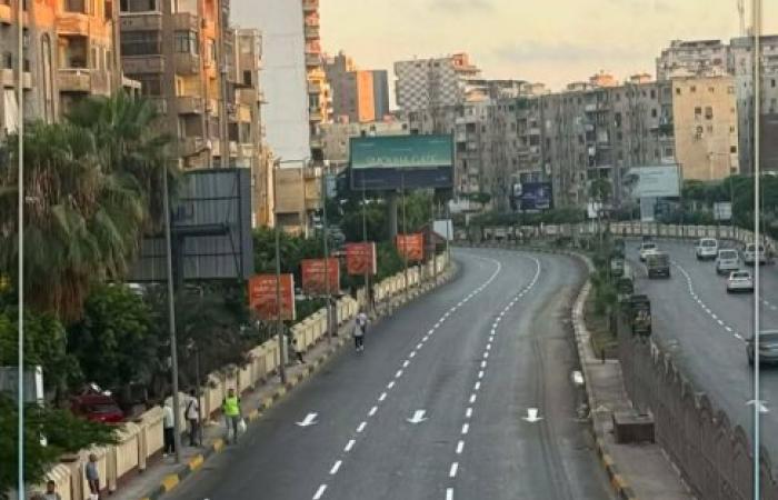 ضمن خطة رفع كفاءة الطرق.. انتهاء أعمال التخطيط المروري بمحور قناة السويس بالإسكندرية