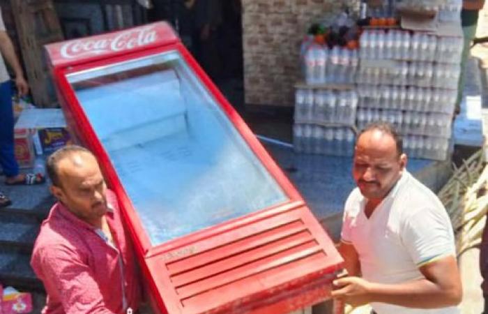 إزالة إشغالات وتعديات شارع مصطفى كامل في حملة مكبرة بحي ثان المنتزه بالإسكندرية