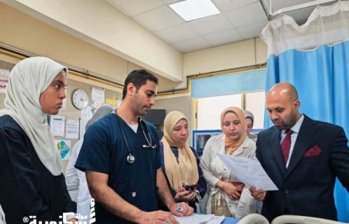 صحة الإسكندرية تتابع مؤشرات الأداء وأعمال التطوير بمستشفى أبو قير العام