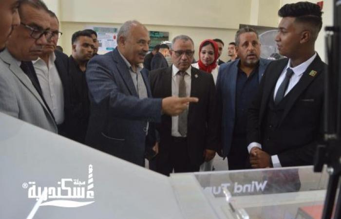 بأيدي طلابية.. جامعة برج العرب التكنولوجية تدشن نفق هوائي لدراسة ديناميكية المركبات