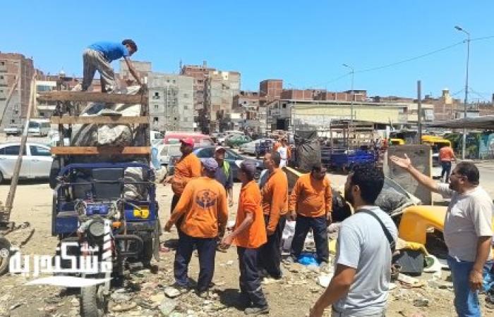 مصادرة تروسيكلات النباشين للحد من الظاهرة شرق الإسكندرية من خلال حملة أمنية مكبرة