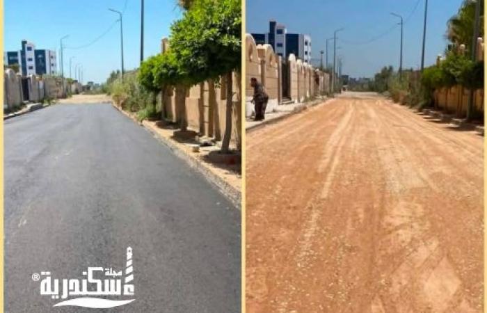 الإسكندرية تواصل تطوير شبكة الطرق ورفع كفاءة الشوارع بمختلف الأحياء