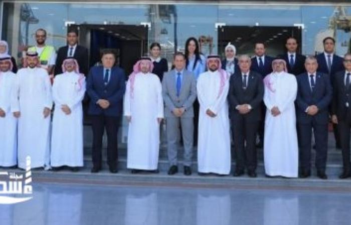 وفد سعودي رفيع يزور الهيئة العامة لميناء الإسكندرية لبحث تعزيز التعاون في مجالات النقل البحري واللوجستيات