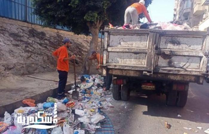 حي شرق الإسكندرية يكثف جهوده البيئية: رفع أطنان من المخلفات وتطوير المظهر الحضاري